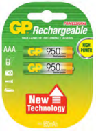 201370 / x2 piles AAA 950 mAh